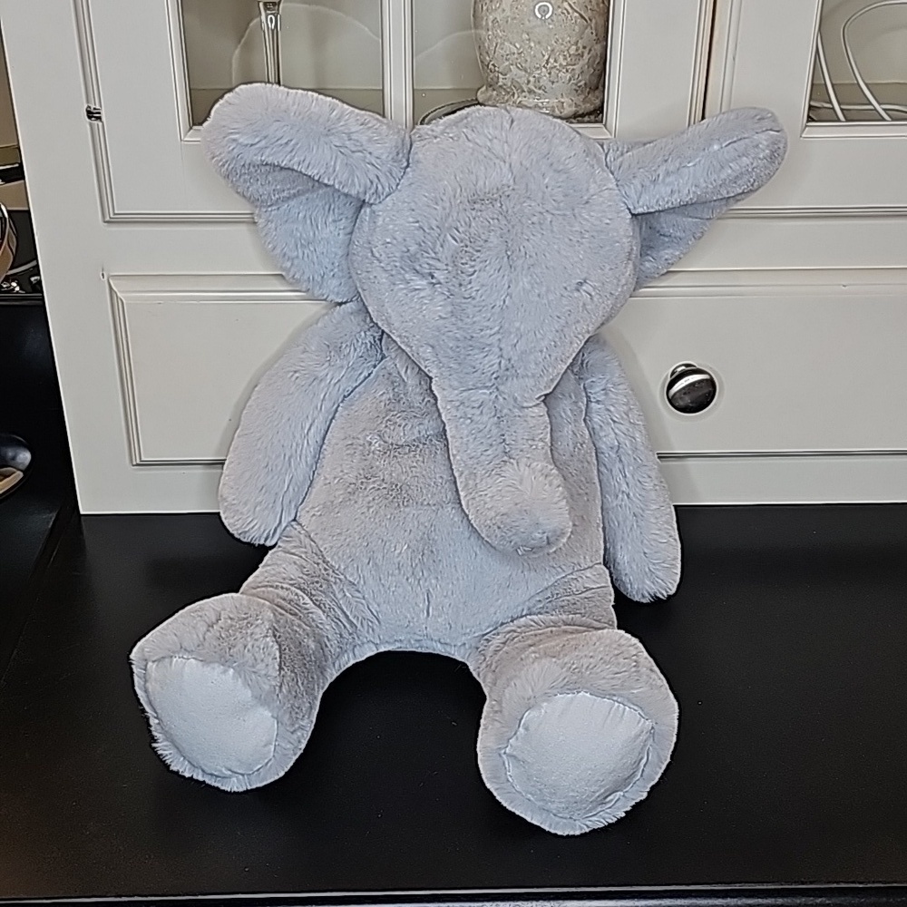 Pottery Barn Kids Gray Elephant Critter Plush Collection - Large 18" - Picture 2 of 6